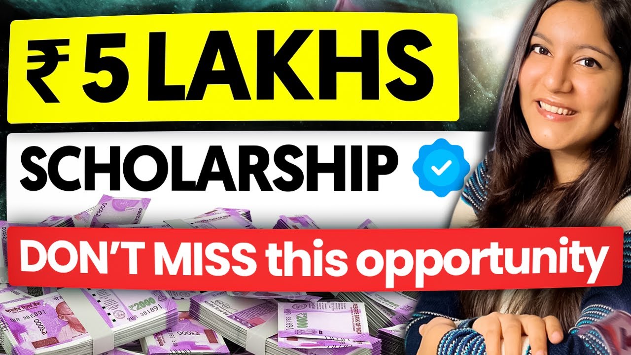 ₹5,00,000/Year Scholarship for 12th Passed Students | FREE Scholarship for Every Student
