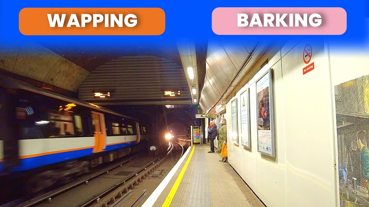 First Person Journey: Wapping to Barking via Whitechapel | Windrush & Hammersmith & City Line