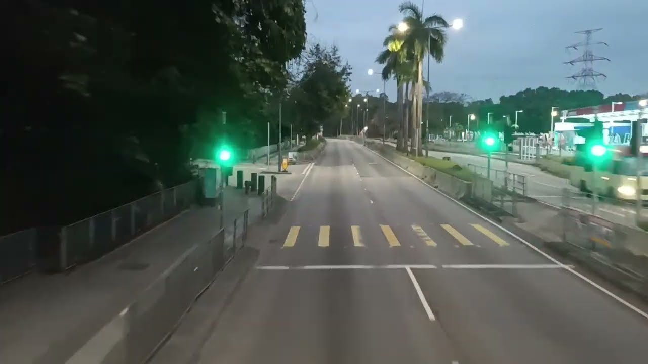 [First ride to SKYCITY from Shueng Tsuen] LWB E36P bus ride from Shueng Tsuen to SKYCITY 