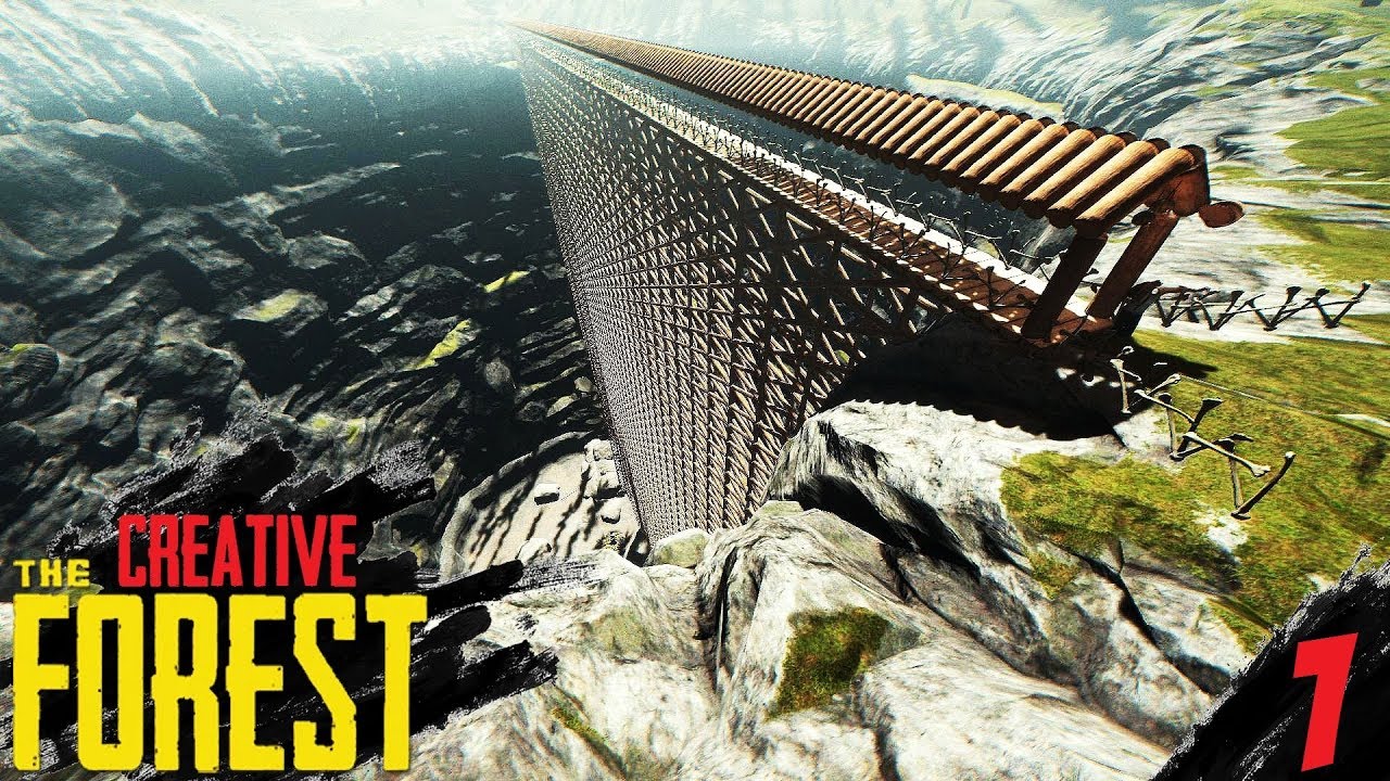 Sinkhole Brücke! - The Forest Creative - [F.HD|GERMAN] - Part 1