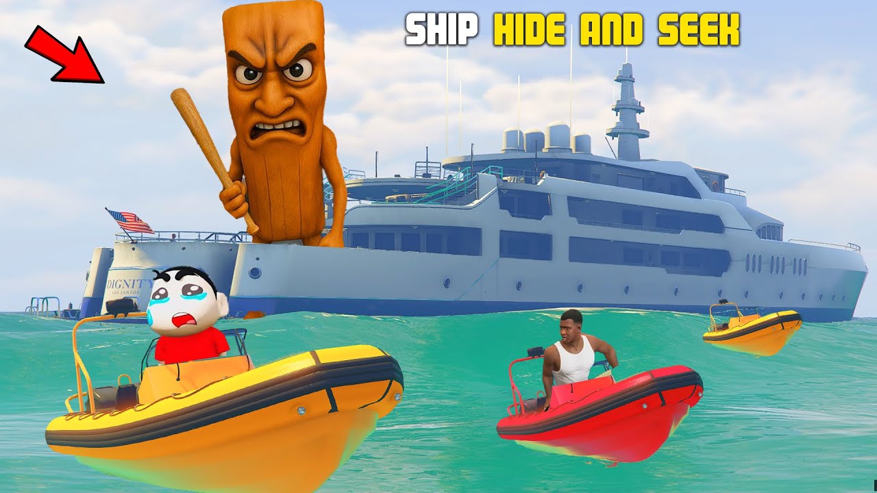 Shinchan and Franklin Fight With TUNG TUNG TUNG SAHUR in GTA 5!