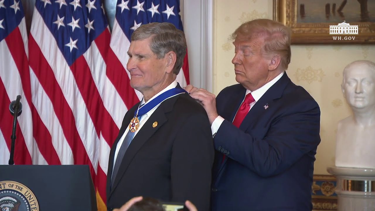 President Trump Presents the Presidential Medal of Freedom to Jim Ryun