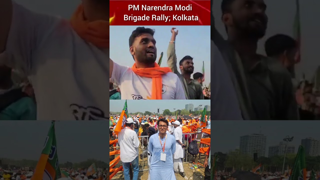 Pradeep Bhandari at Brigade Rally #Shorts #pradeepbhandari #bjp