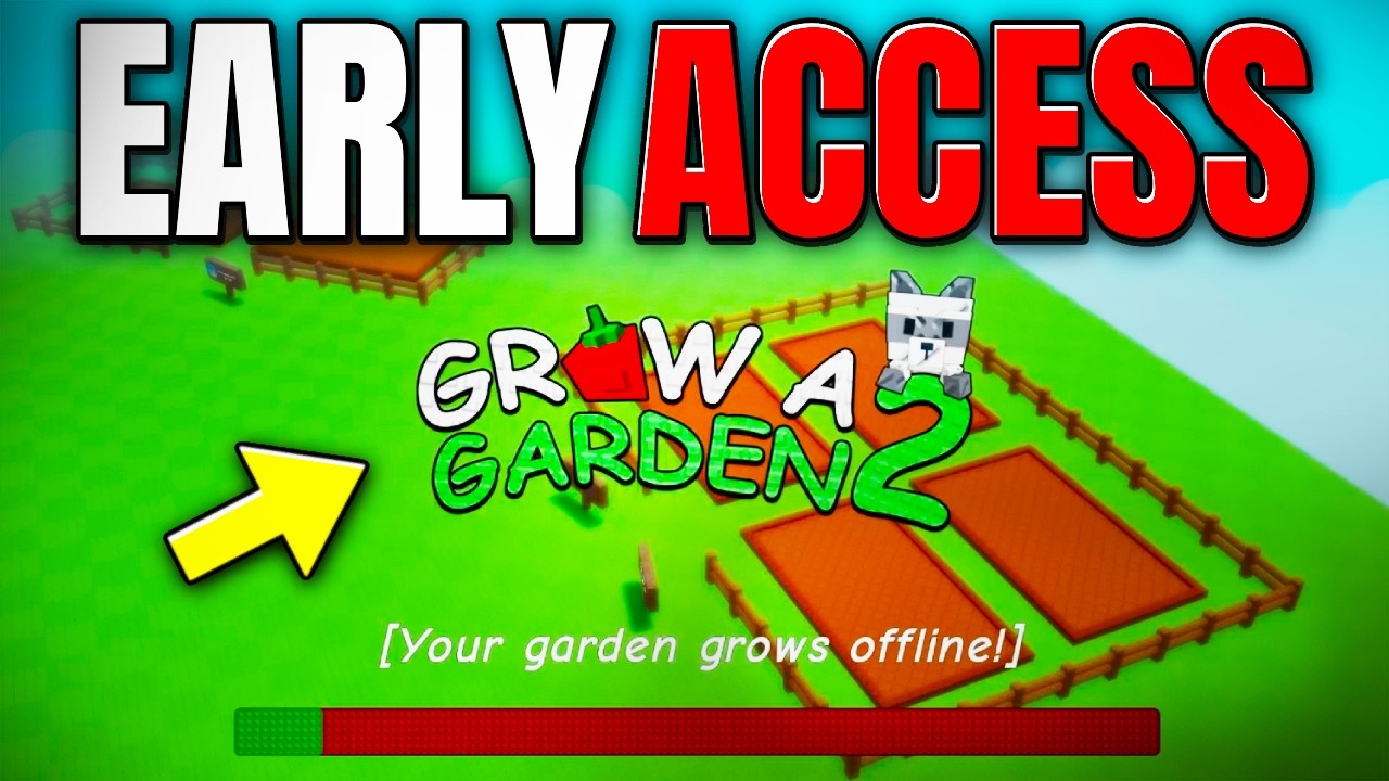Я ПОЛУЧИЛ РАННИЙ ДОСТУП К GROW A GARDEN 2...