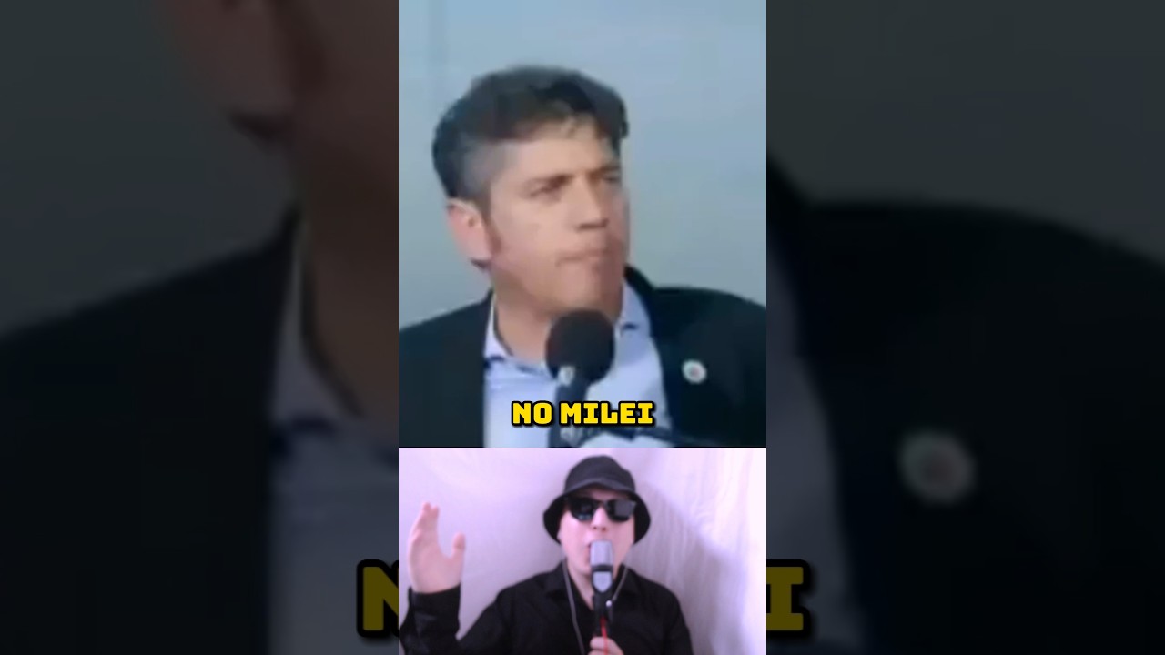 Seg&uacute;n Kicillof, no hay obra p&uacute;blica hace 30 a&ntilde;os por culpa de Milei 🤣 #kicillof #milei #kirchnerismo