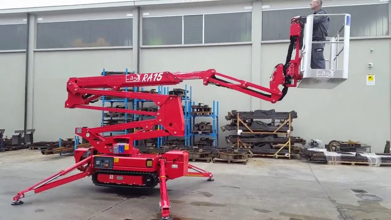 Piattaforma cingolata ragno Easy Lift RA15