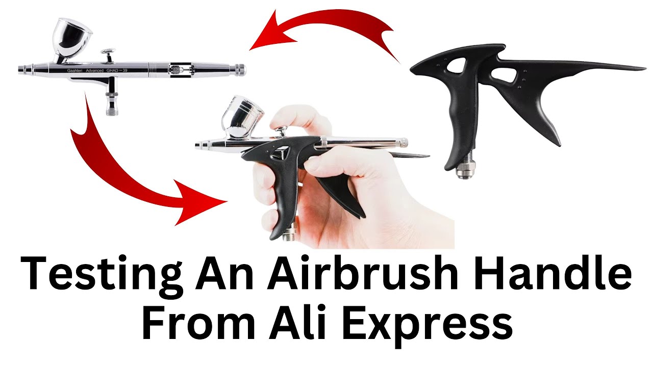 Testing An Airbrush Handle From Ali Express