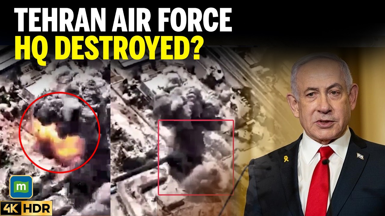 US-Israel- Iran| Images Show Damage To Iran Air Force HQ After Israeli Strikes | Before & After Vis