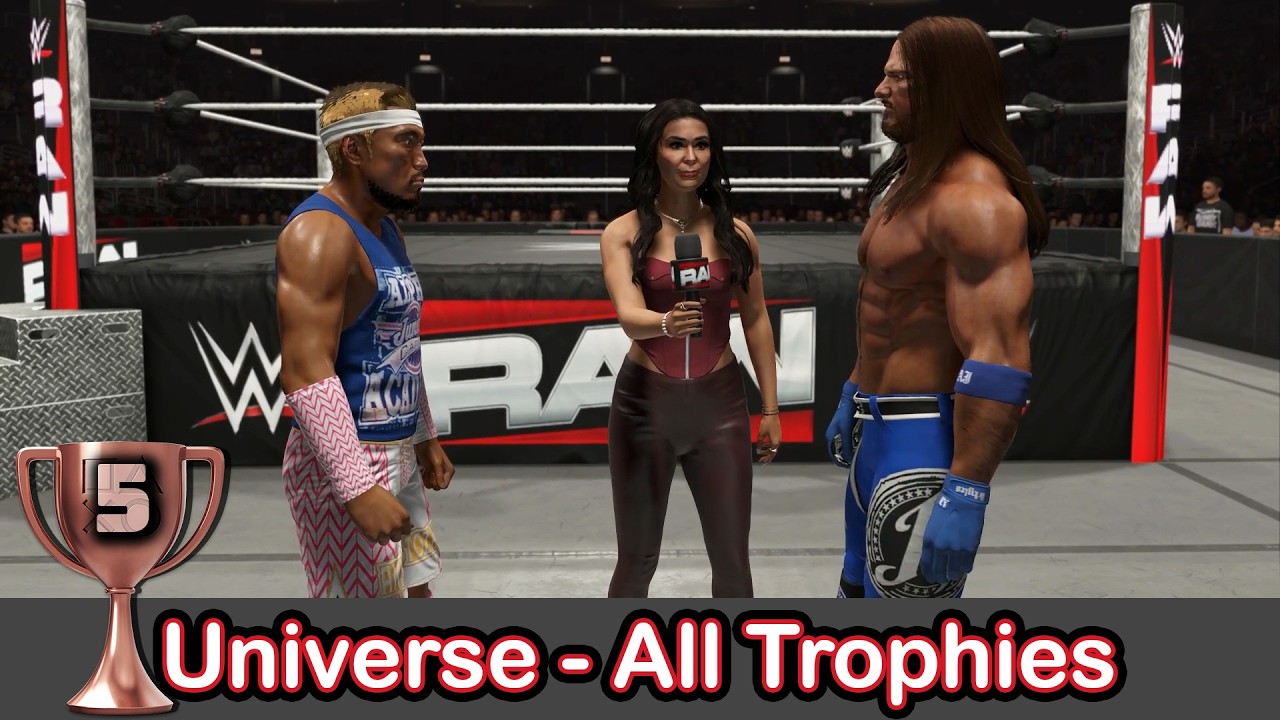 WWE 2K26 (PS5) – Режим «Вселенная» (все трофеи)