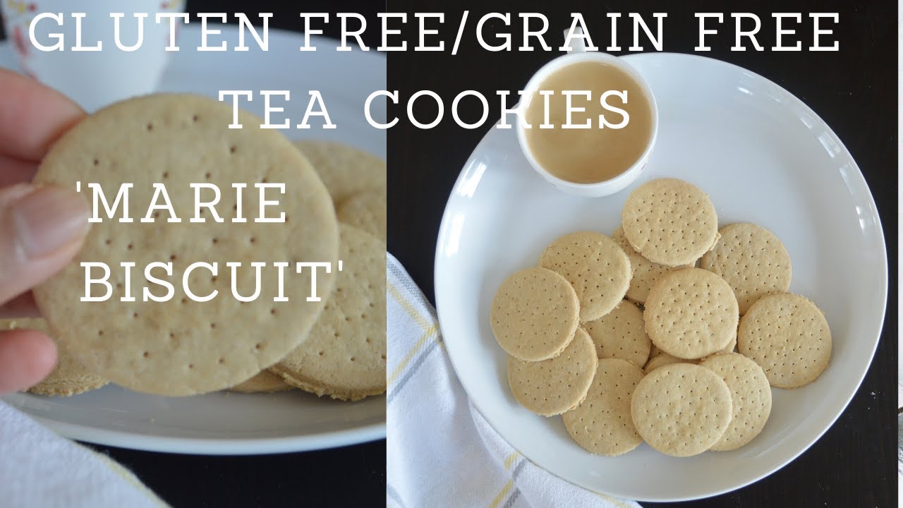 Gluten Free/ Grain Free 'Marie Biscuits' || Tea Time Cookies (Paleo, AIP, Vegan)