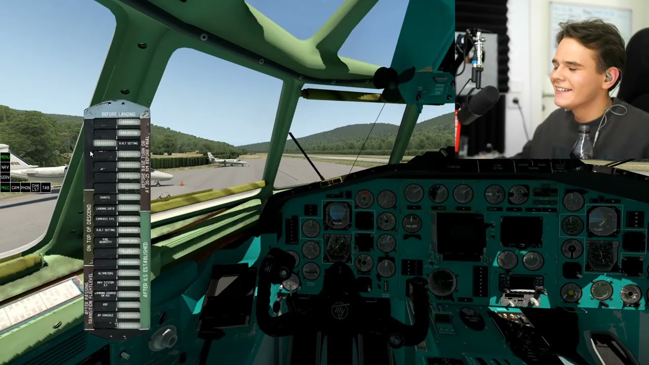 CAN I FLY THE Tupolev Tu154? - CRAZY X-Plane 11 And Dinner