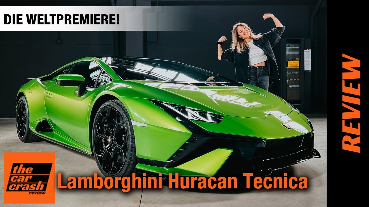 Lamborghini Huracan Tecnica (2022) Die Weltpremiere! 💚 Test | Review | Preis | V10 Sound | STO