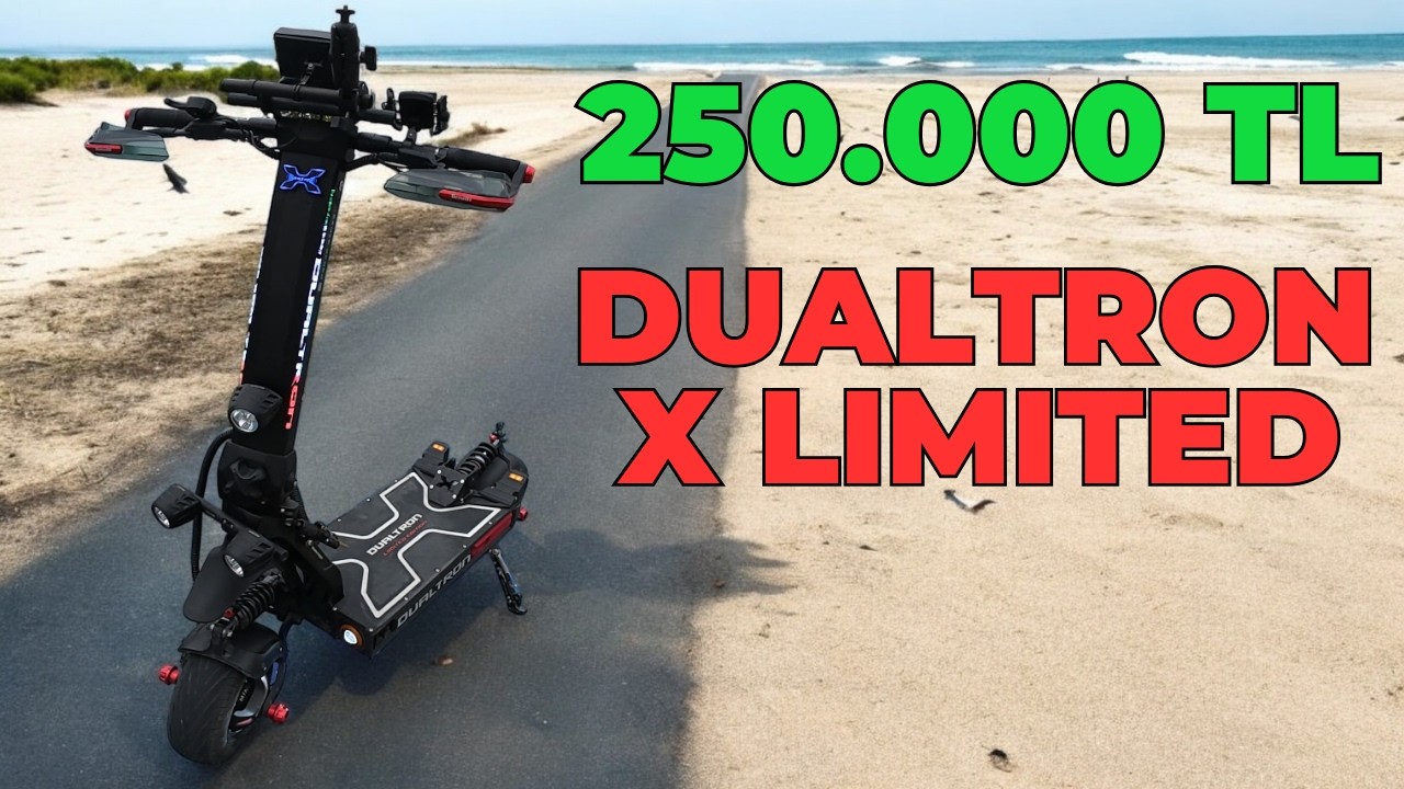 250.000 TL Değerinde Scooter Kullandım! | Dualtron X Limited 🛴