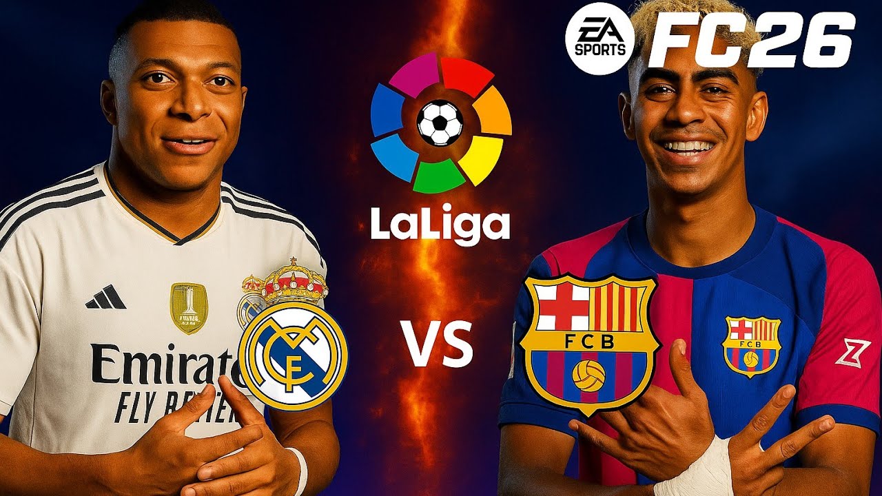 FC26 | REAL MADRID vs FC BARCELONA | EL CLÁSICO 4k