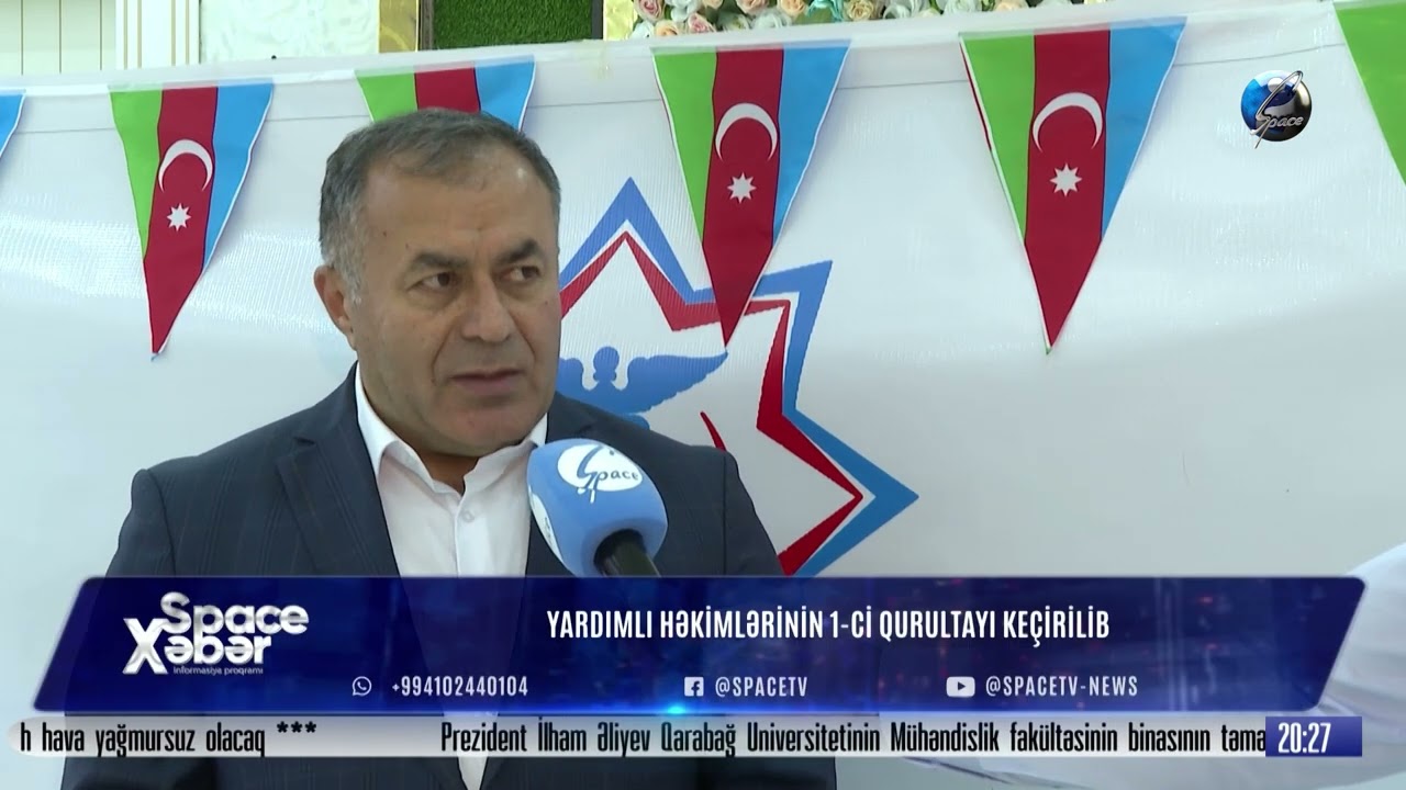 Yardımlıda səhiyyə g&uuml;ndəmi: I qurultay ke&ccedil;irildi