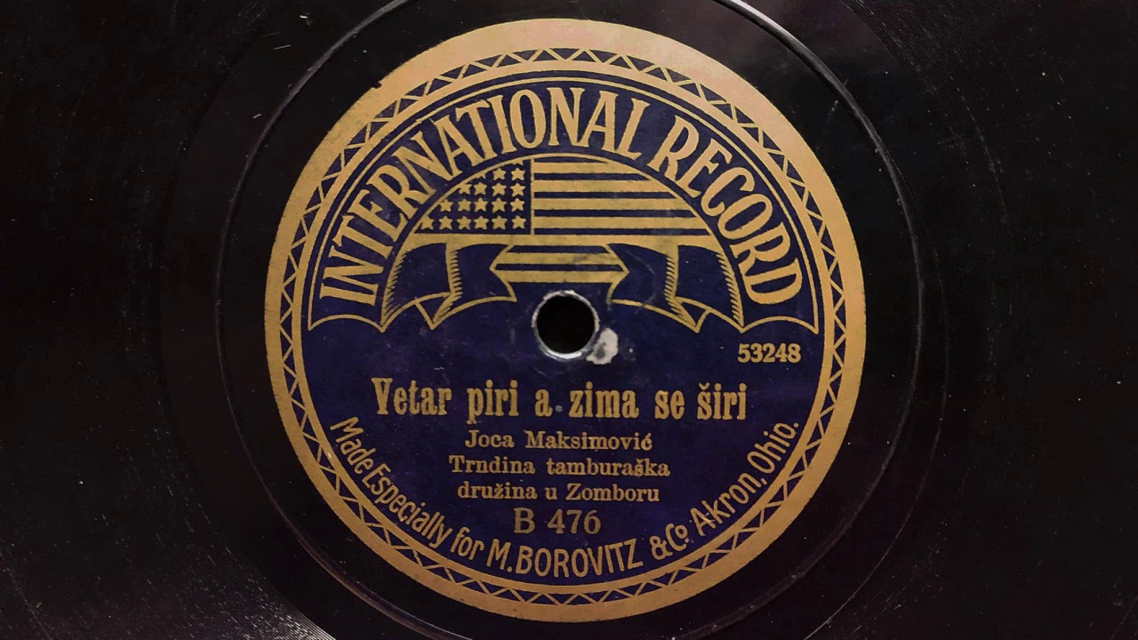 Joca Maksimović - Vetar piri a zima se širi