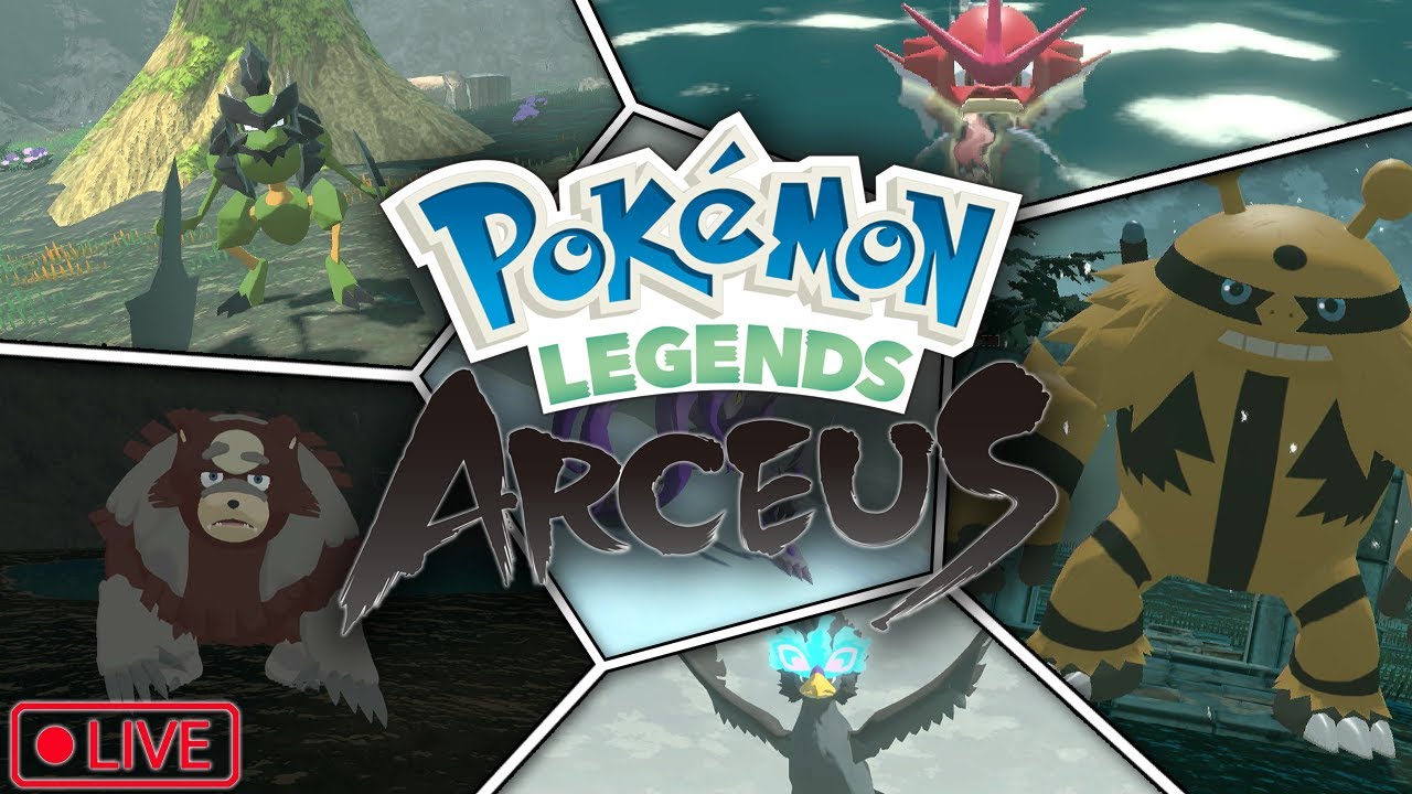 CAÇANDO POKÉMON SHINY EM POKÉMON LEGENDS ARCEUS