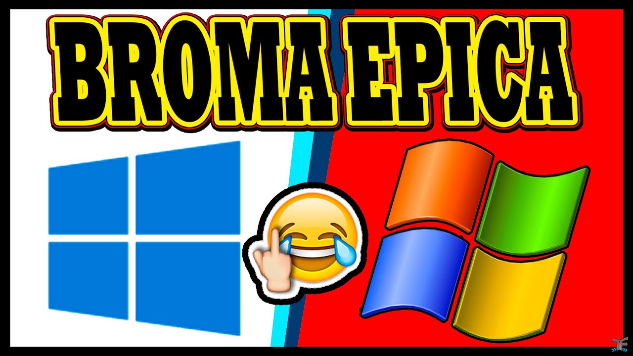 BROMAA ÉEEEPICAAAA: Convierto WINDOWS 10 a XP !!!