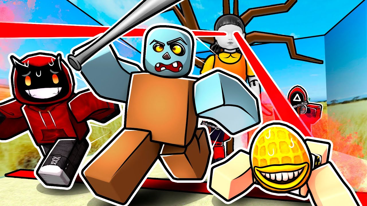 I Added SQUID GAME to Roblox The Strongest Battlegrounds