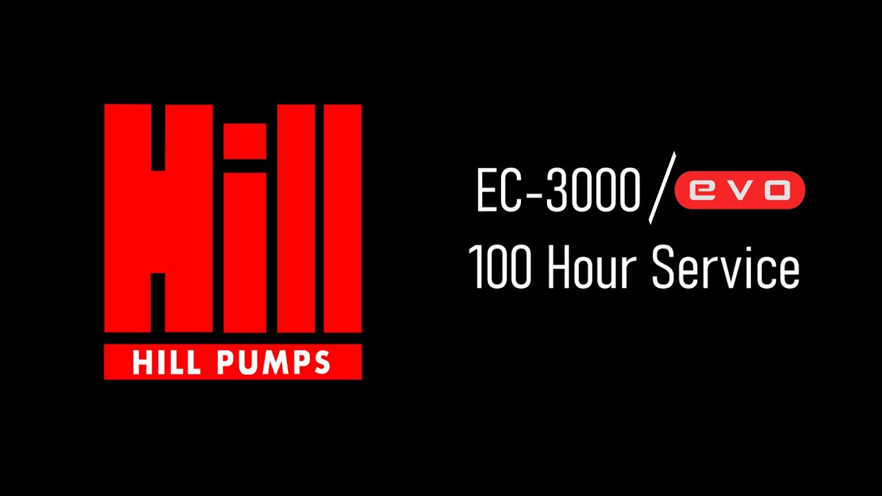 Hill Pumps EC-3000 / Evo Electric Air Compressor Pump 100 hour Service Tutorial (Updated Kit)