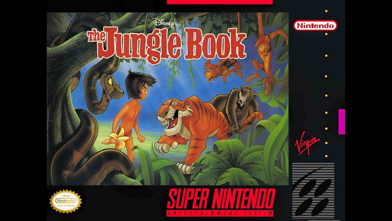 The Jungle Book. SNES. Walkthrough