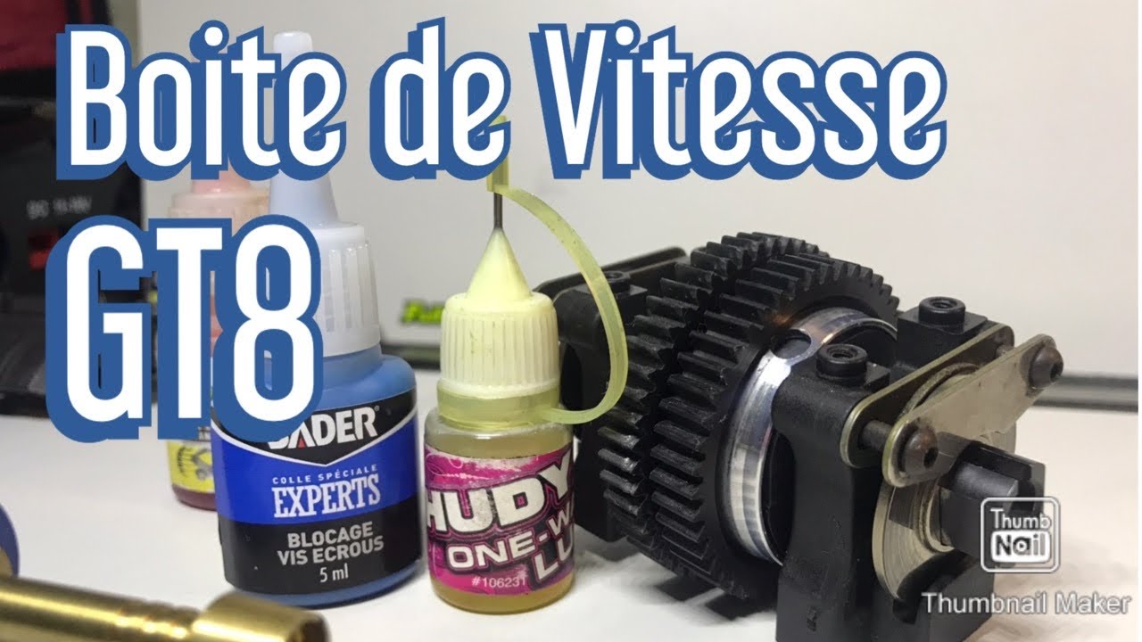 TUTO BOITE DE VITESSE GT8 - ENTRETIEN MAINTENANCE ASTUCES MGT7 NITRO - Fixation des NOIX