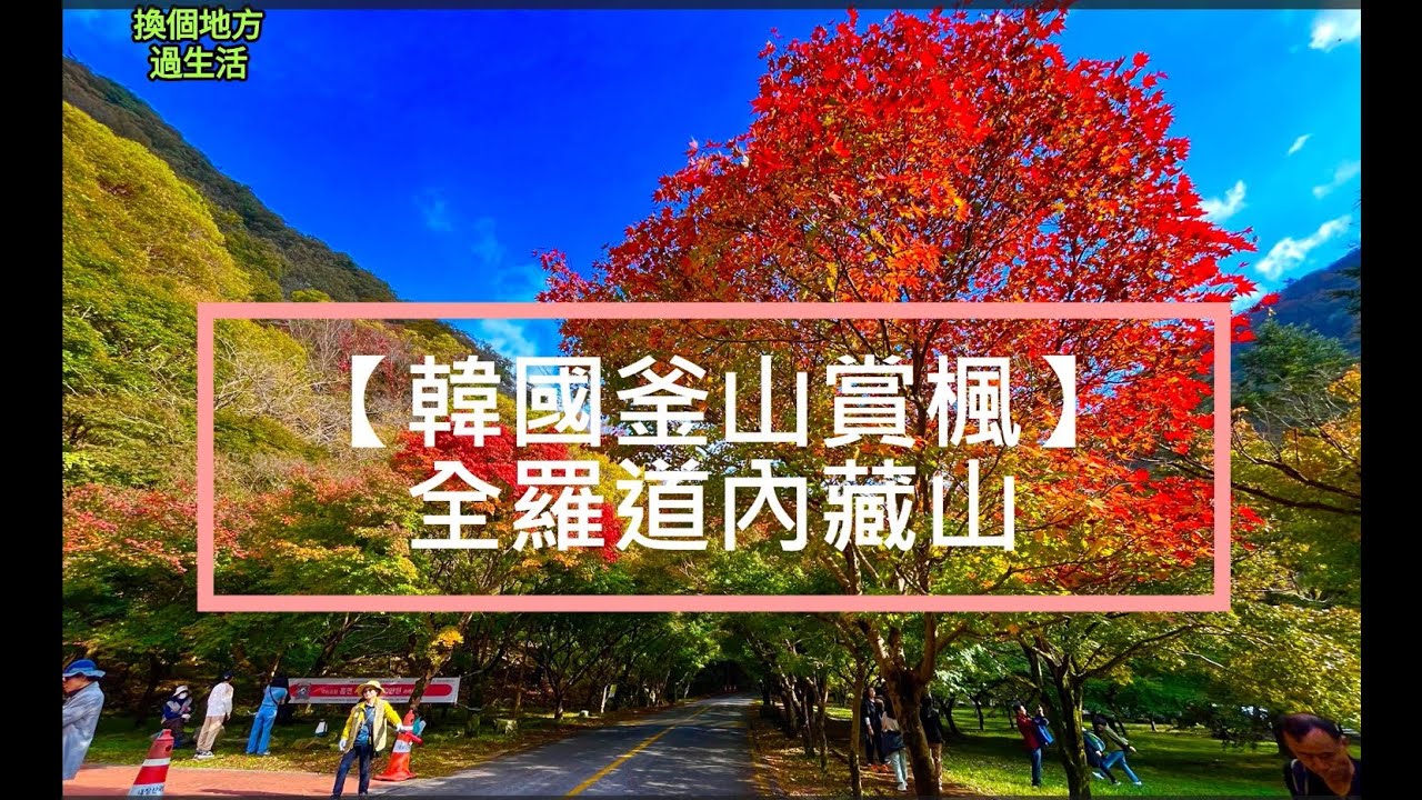 【韓國釜山賞楓】全羅道內藏山