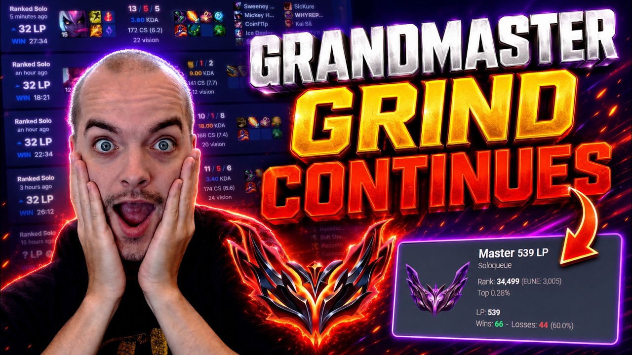GRANDMASTER GRIND CONTINUES - JUNGLE GOD