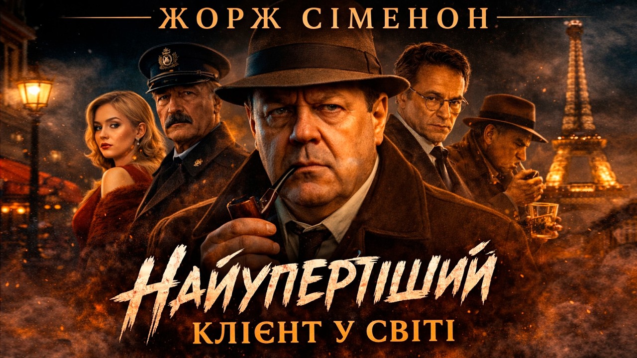 ЖОРЖ СІМЕНОН - НАЙУПЕРТІШИЙ КЛІЄНТ У СВІТУ | Комісар Мегре | Детектив |Читає Ярослав Макєєв