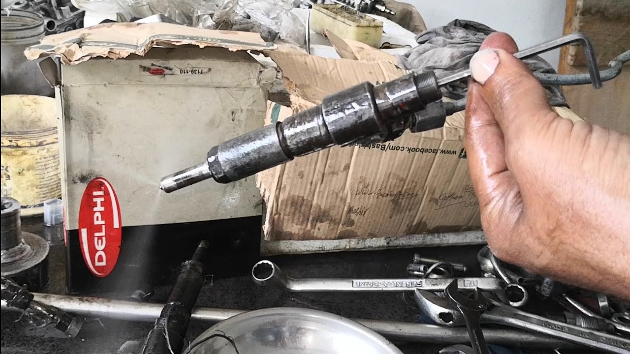How to Toyota tractor nozzle repair, fiat injector, tractor ki nozzle