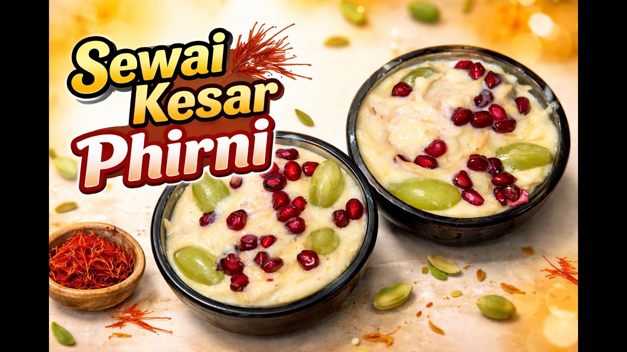 Kesar Sewai Phirni-#viral #easyrecipes #indiandessert #holispecial #gharkakhana #cookingwithlove #