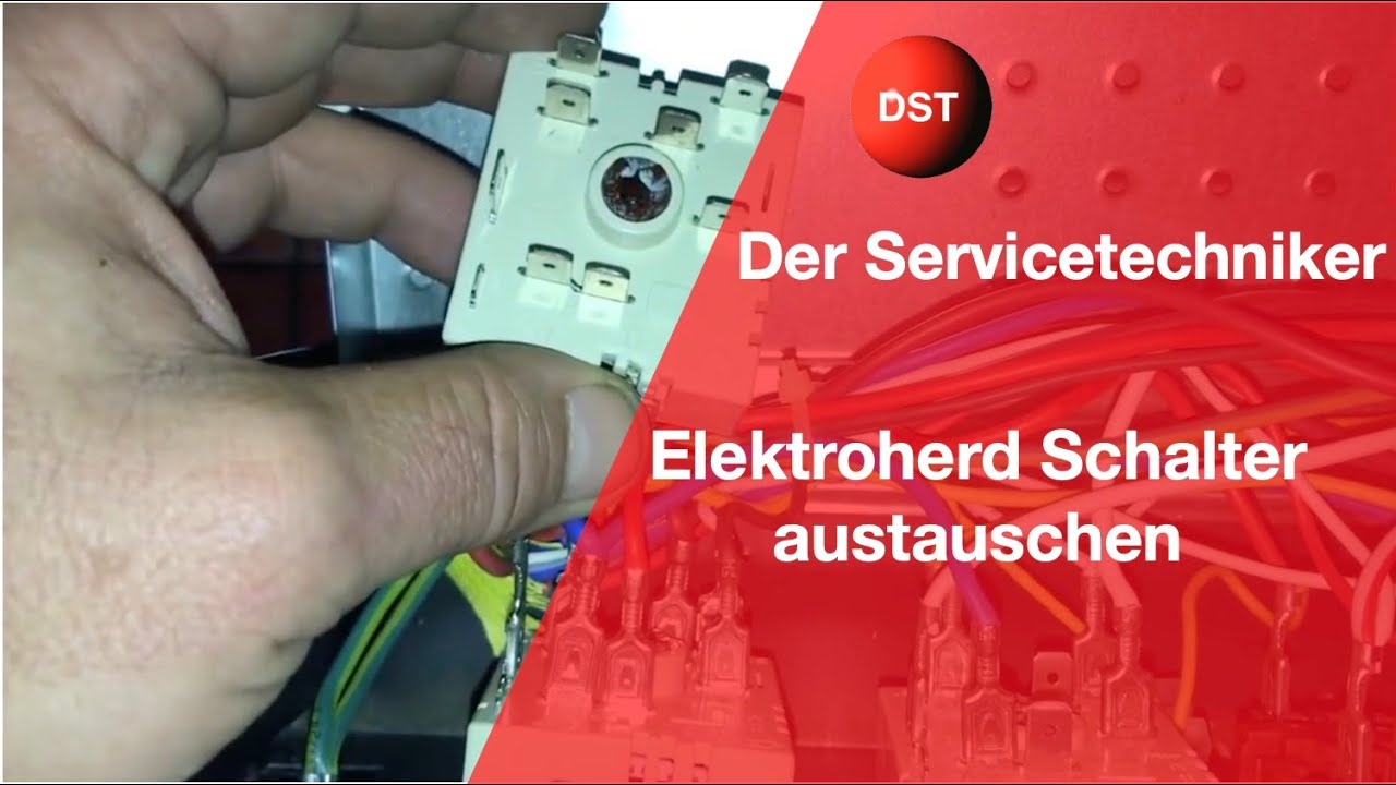 Elektroherd Schalter tauschen - Energieregler wechseln leicht gemacht