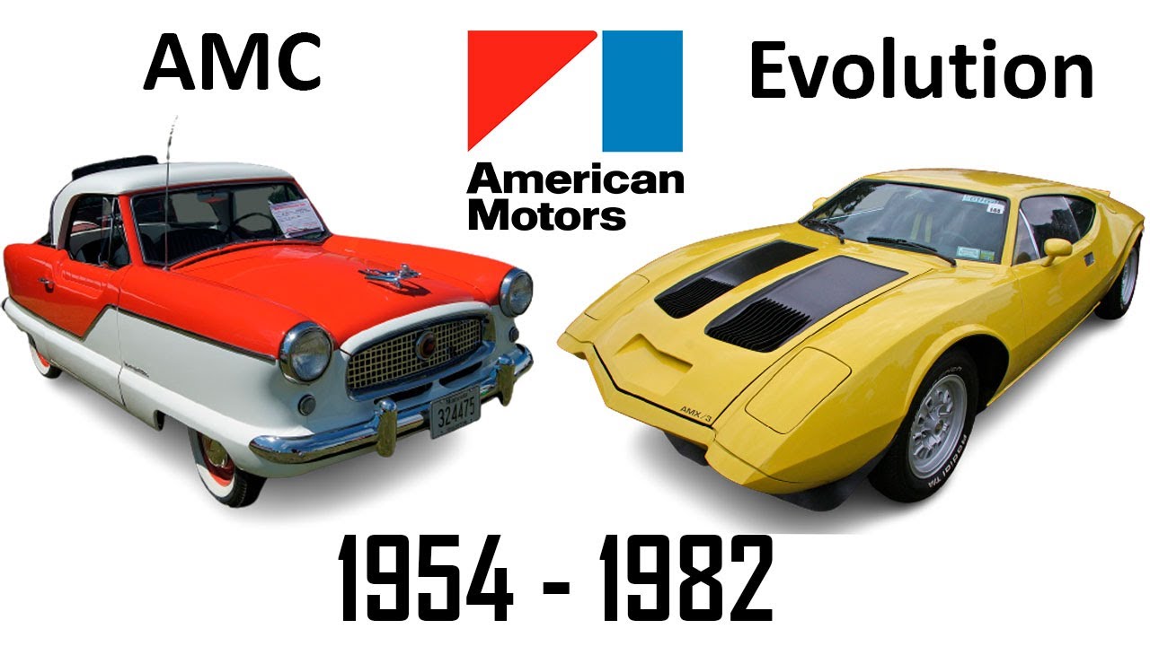 AMC Cars - Models by year 1954  1982