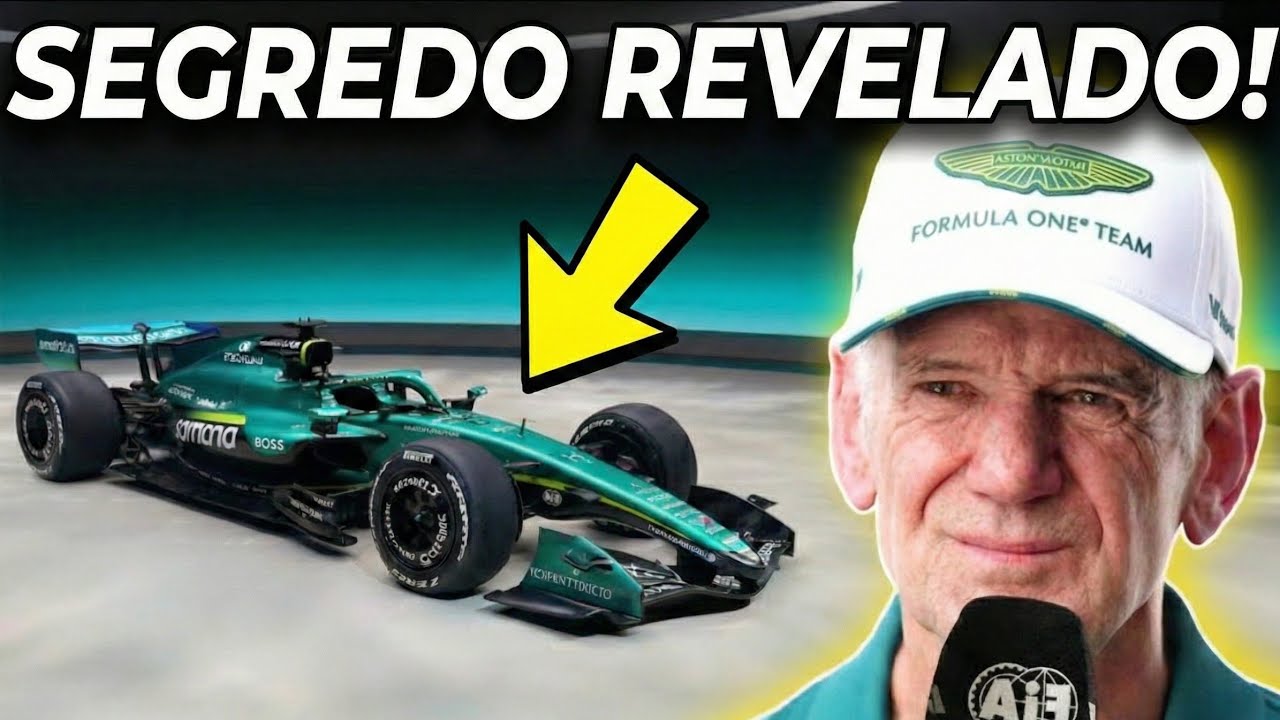 REVELADO! O que descobrimos sobre o conceito final do AMR26 da Aston Martin para a F1 2026 é ABSURDO