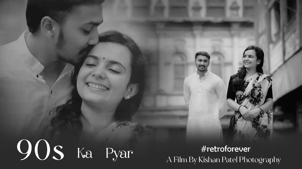 90s ka Pyaar | Retro Prewedding | Urvi & Jay | Best Pre Wedding | Kishan Patel Photography|