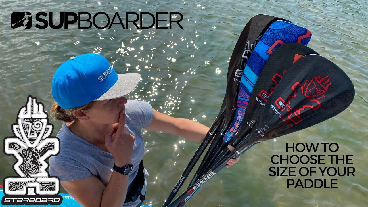 How to choose the size of your paddle blade - theres more to it than just body weight!