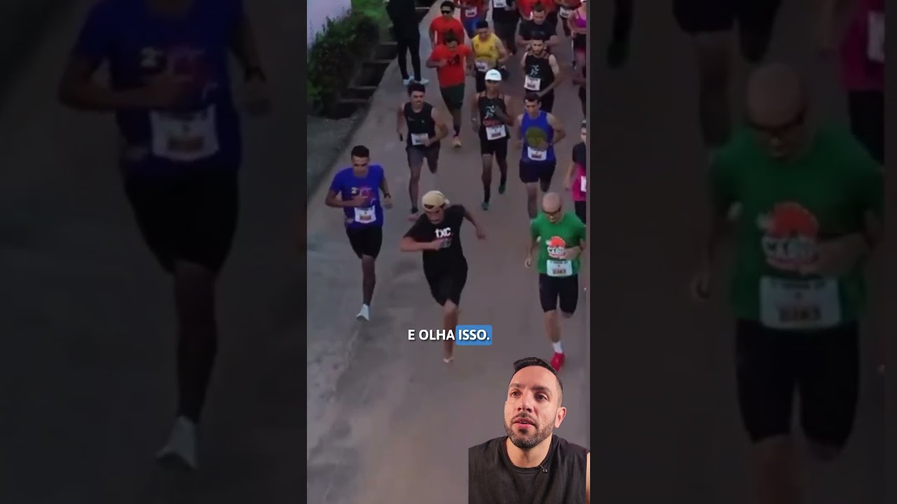 Corredor B&ecirc;bado Finaliza Corrida de 8km, Ganha Medalha e Humilha as Desculpas de Muita Gente 😂