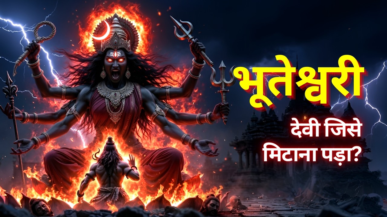 🚩 देवी भूतेश्वरी की संपूर्ण कहानी | भूतेश्वरी देवी कौन थीं? | Shiv Puran Katha #mahadev #shiv #devi