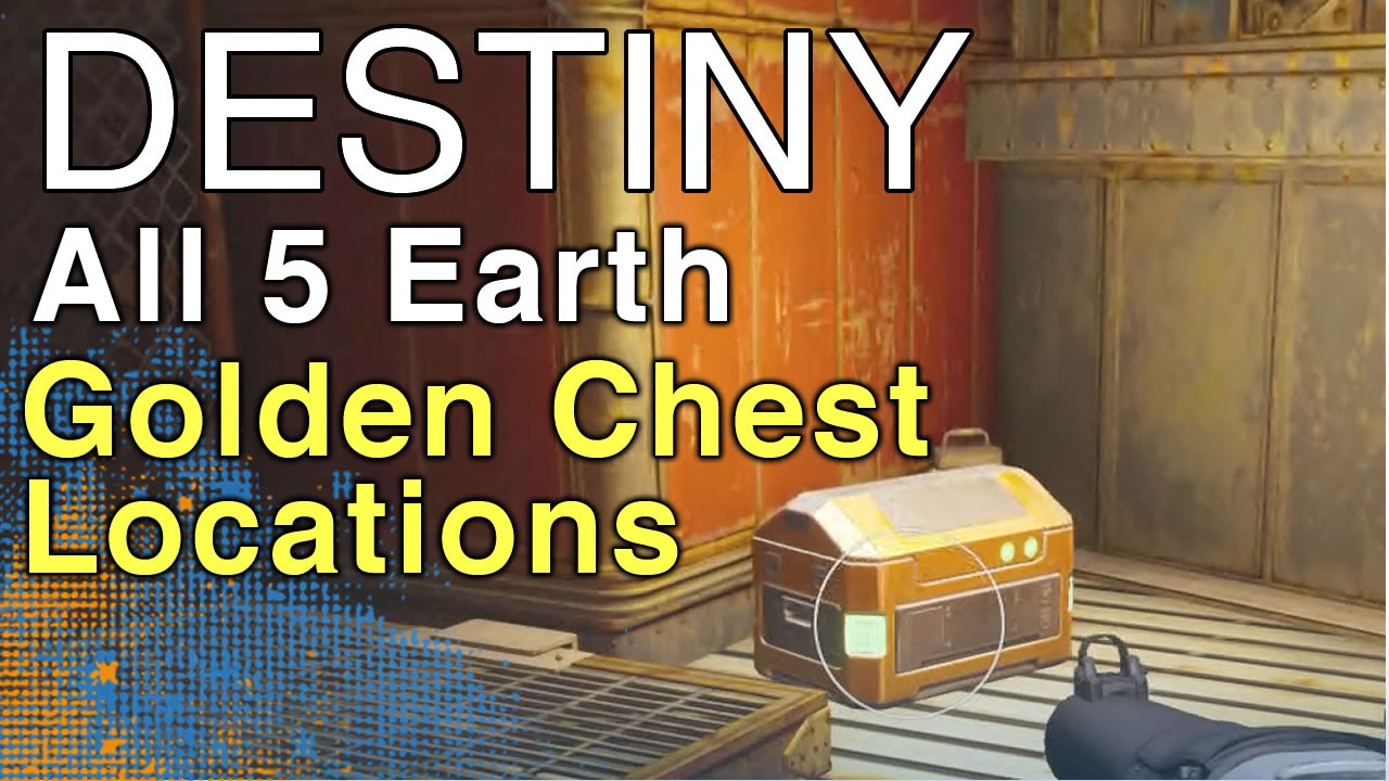 All 5 Destiny Golden Chests Locations on Old Russia, Earth | WikiGameGuides