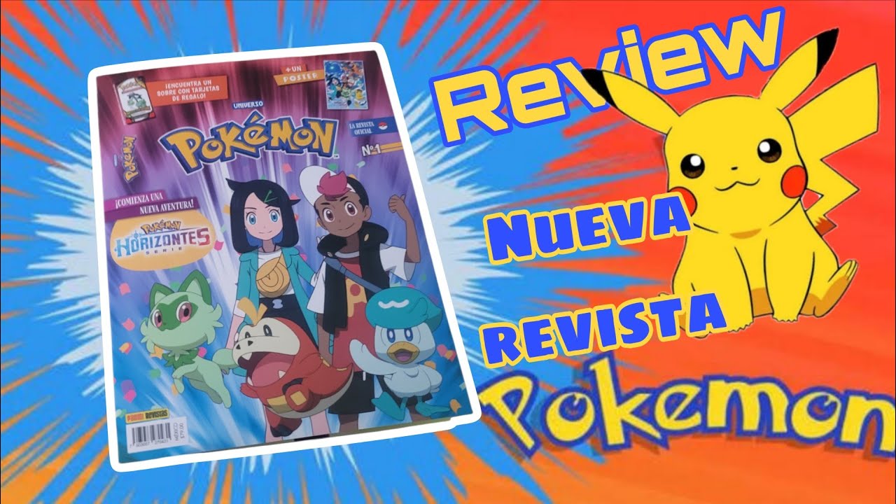 NUEVA REVISTA POKÉMON DE PANINI