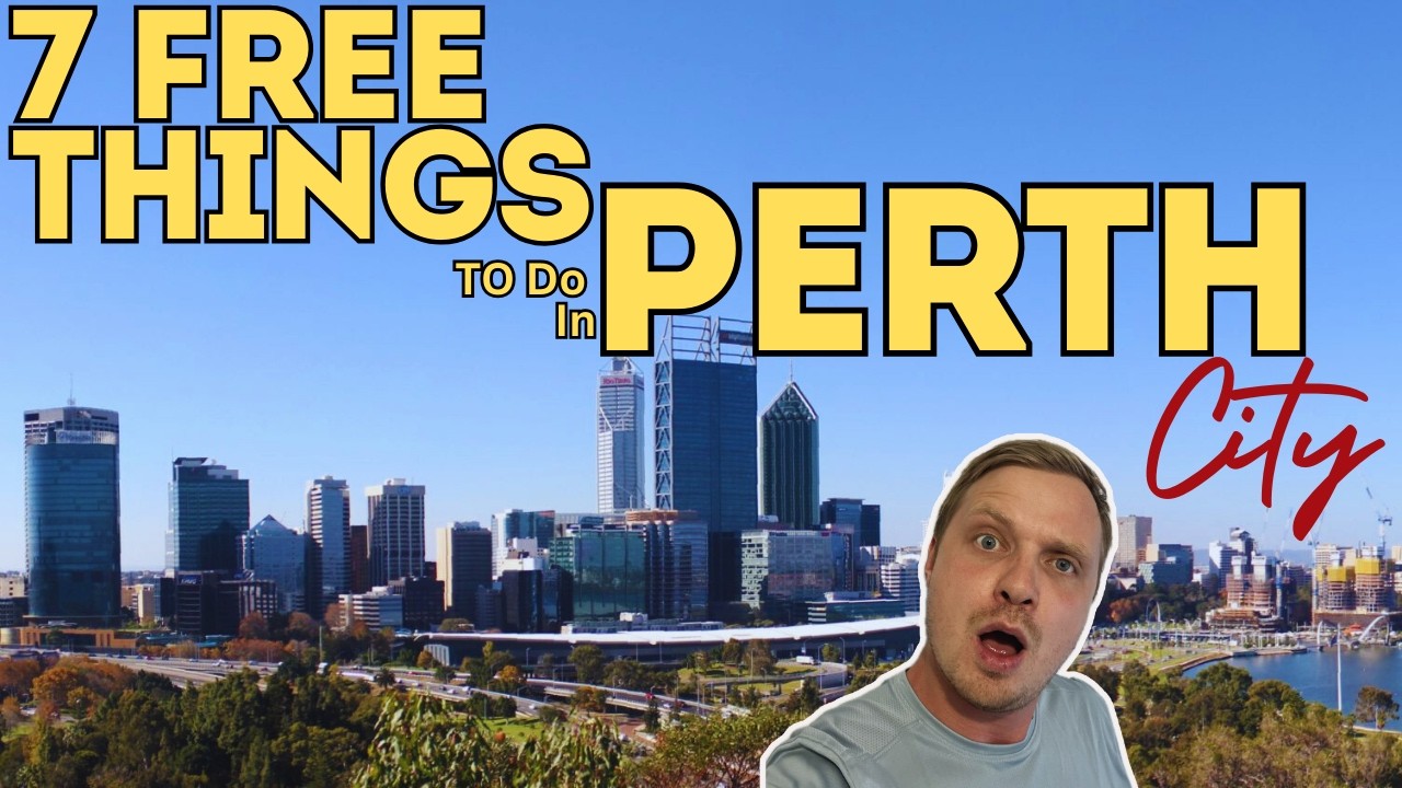 7 FREE things to do in PERTH CITY, AUSTRALIA 🇦🇺