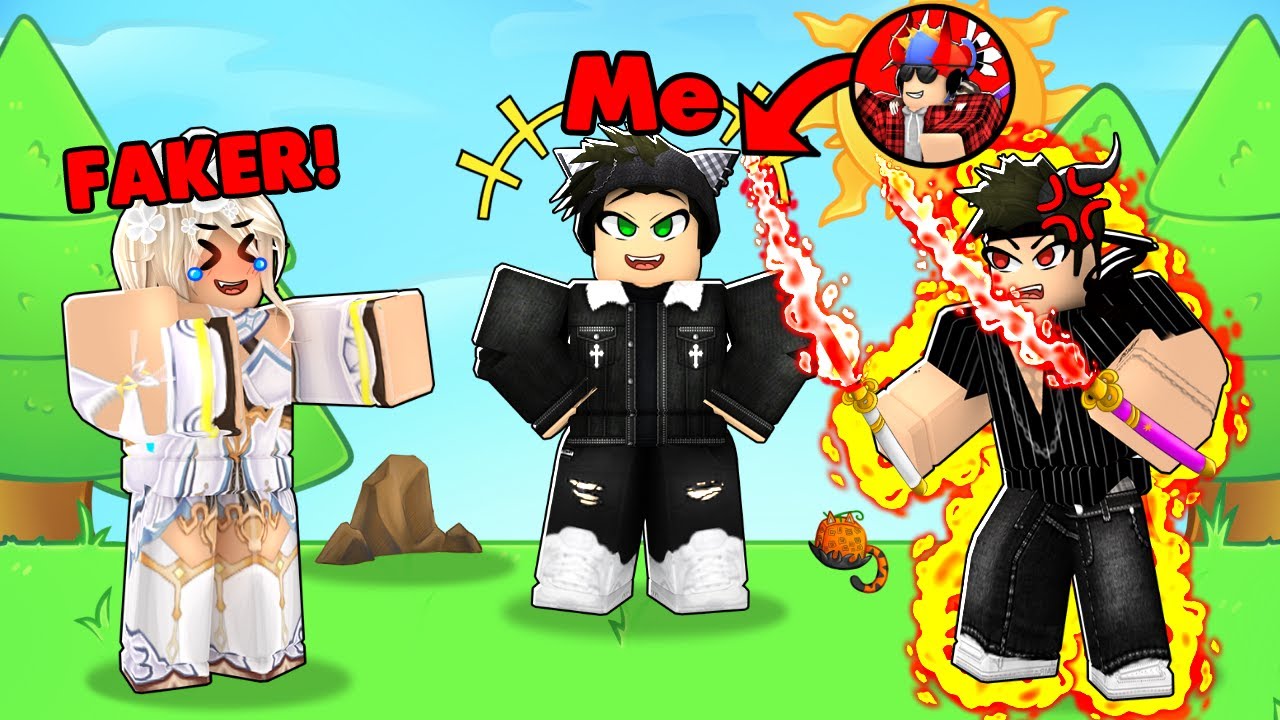 I Pretended To Be FAMOUS On My Alt, And They HATED Me For It... (ROBLOX BLOX FRUIT)