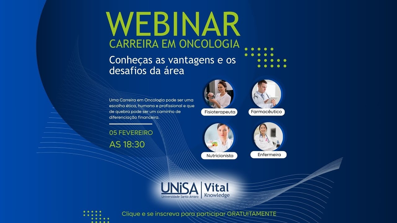 Webinar - Carreira em oncologia