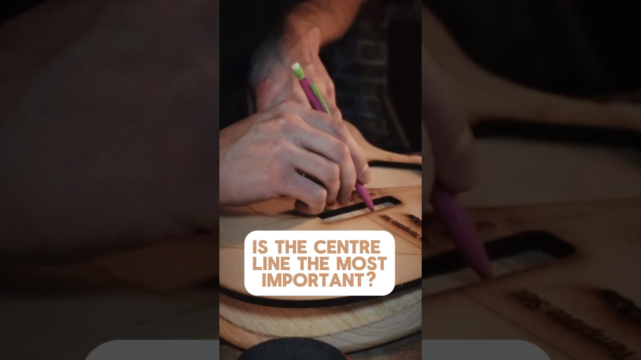 One Line to Rule them all 😅 #luthier