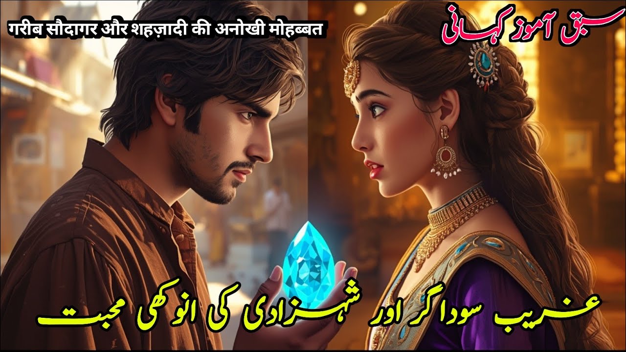 Gareeb Saudagar aur Shehzadi ki Anokhi Mohabbat | short moral stories in urdu | @UrduKahaniyan16 