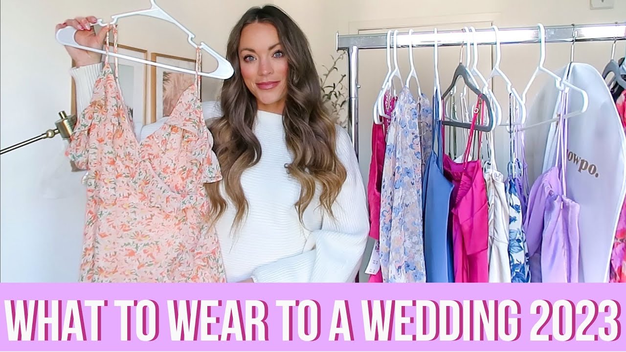 What to Wear to a  Wedding this Spring and Summer 2023