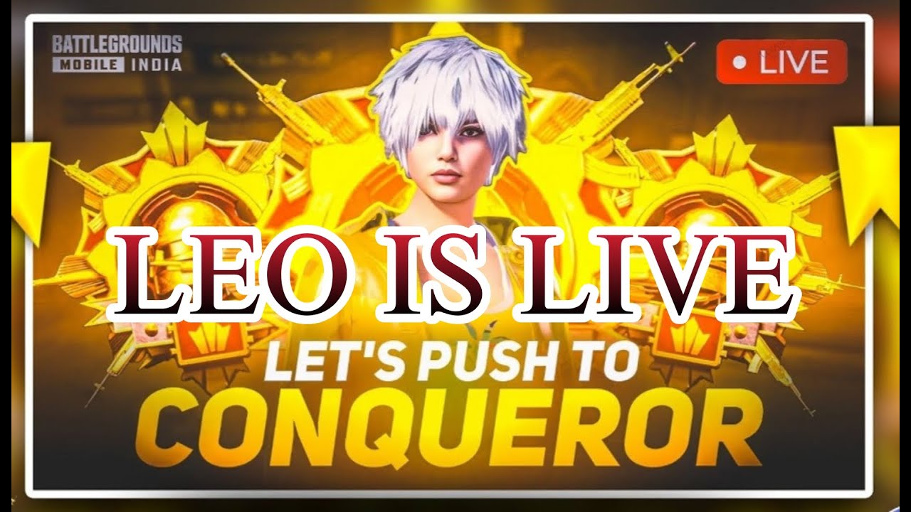 BGMI LIVE SOLO RANK PUSH MISSON #bgmilive #leoislive #mes #bgmitamillive 