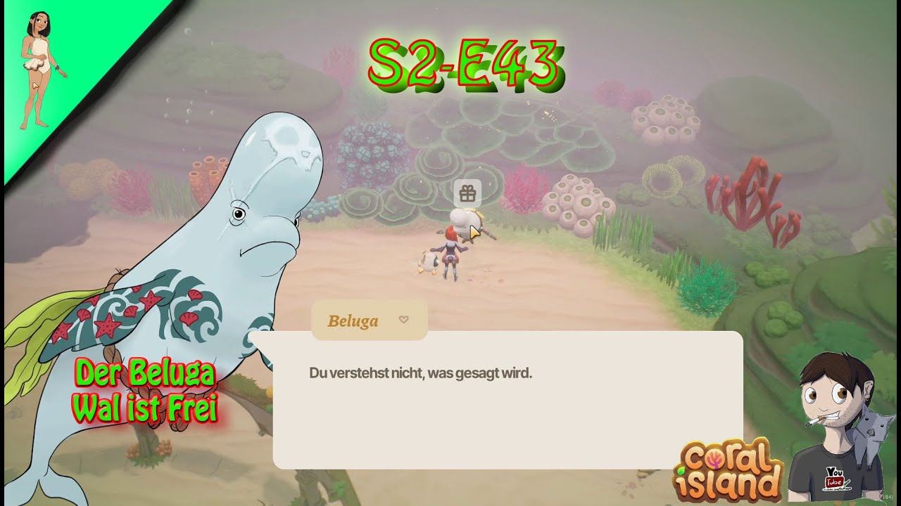 Coral Island S2 E43Der Beluga Wal ist Frei...🐳🐳...