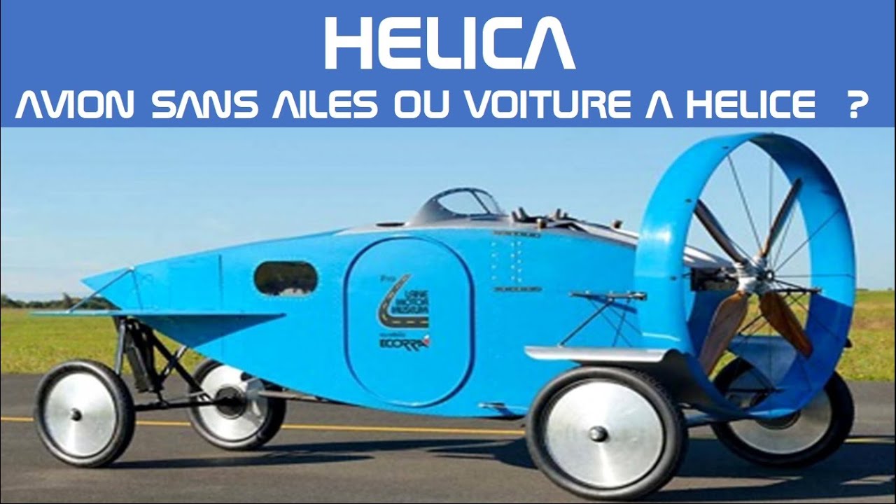 Marcel Leyat et ses avions sans ailes: comment imaginer la voiture...autrement