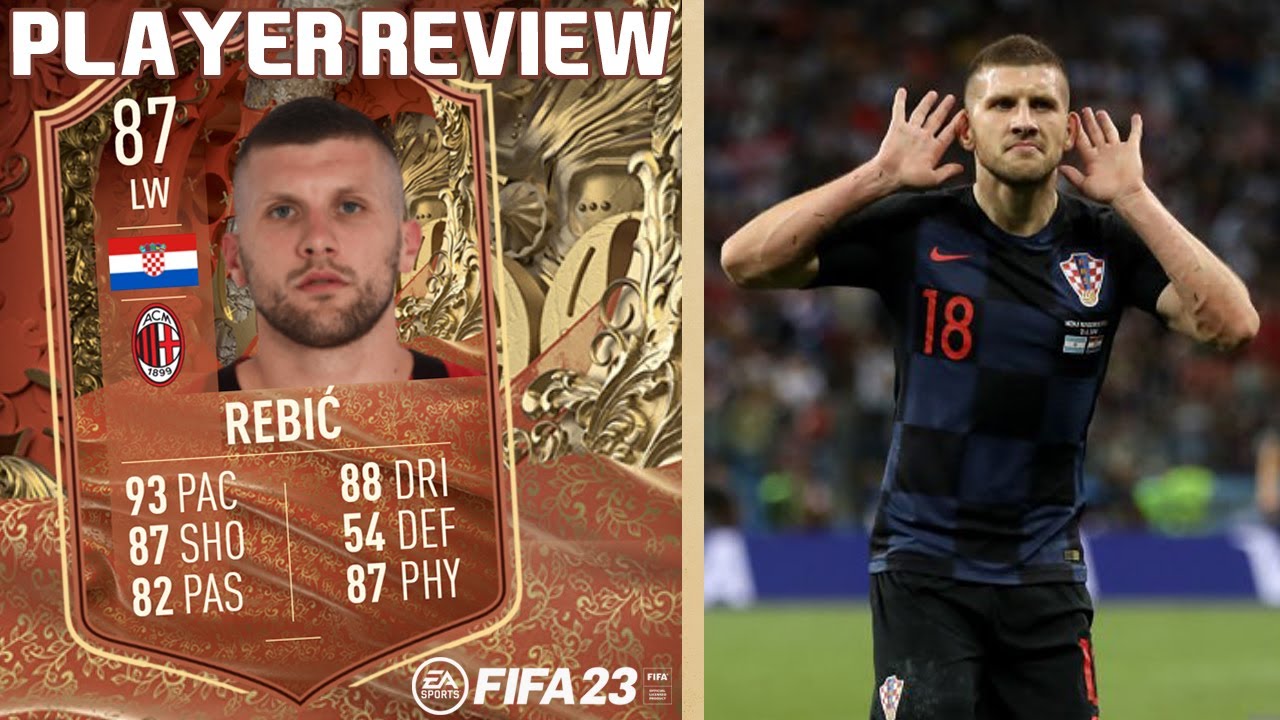 INSANELY OP! 87 FUT CENTURIONS REBIC PLAYER REVIEW! FIFA 23 ULTIMATE TEAM